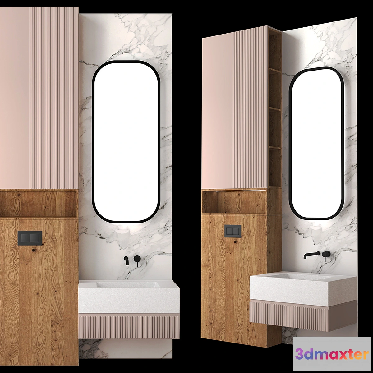 1428490 - Bathroom set 17 3D Max