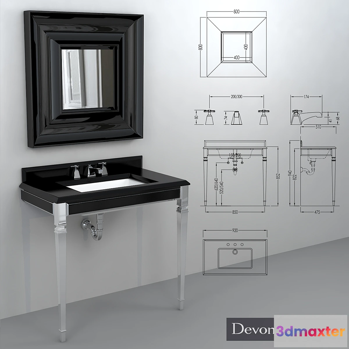 1429612 - Furniture Devon&Devon 3D Max