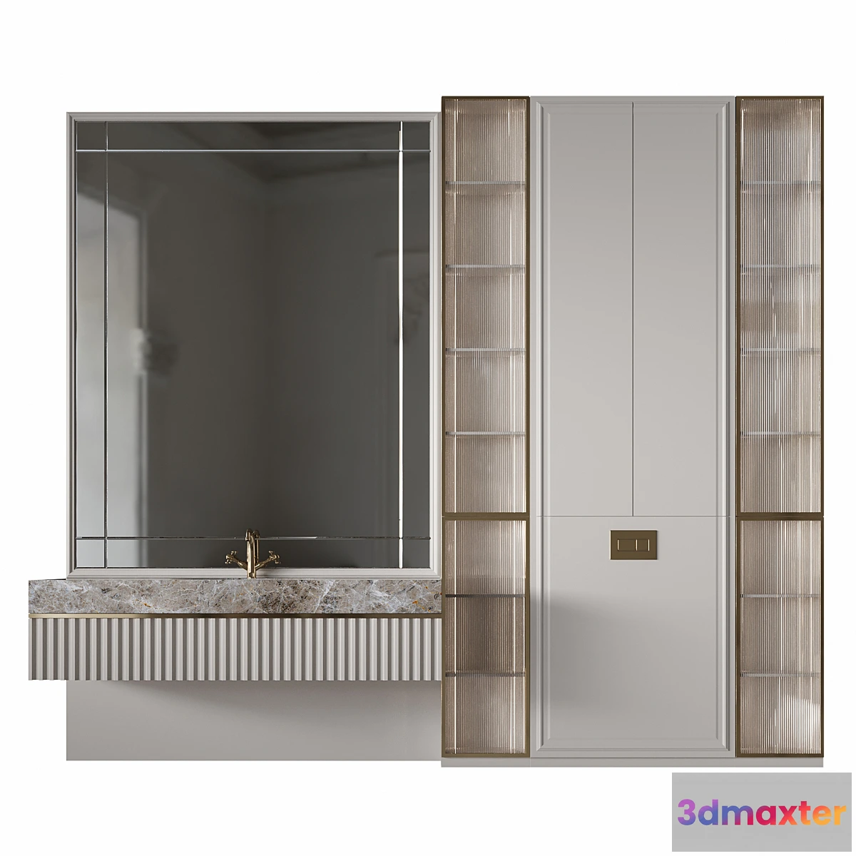 1438870 - Bath set 13 3D Max
