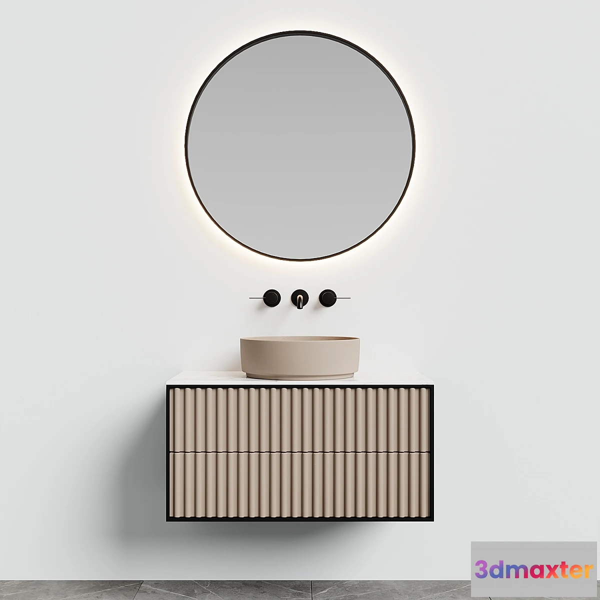 1441190 - Modern bathroom 3D Max