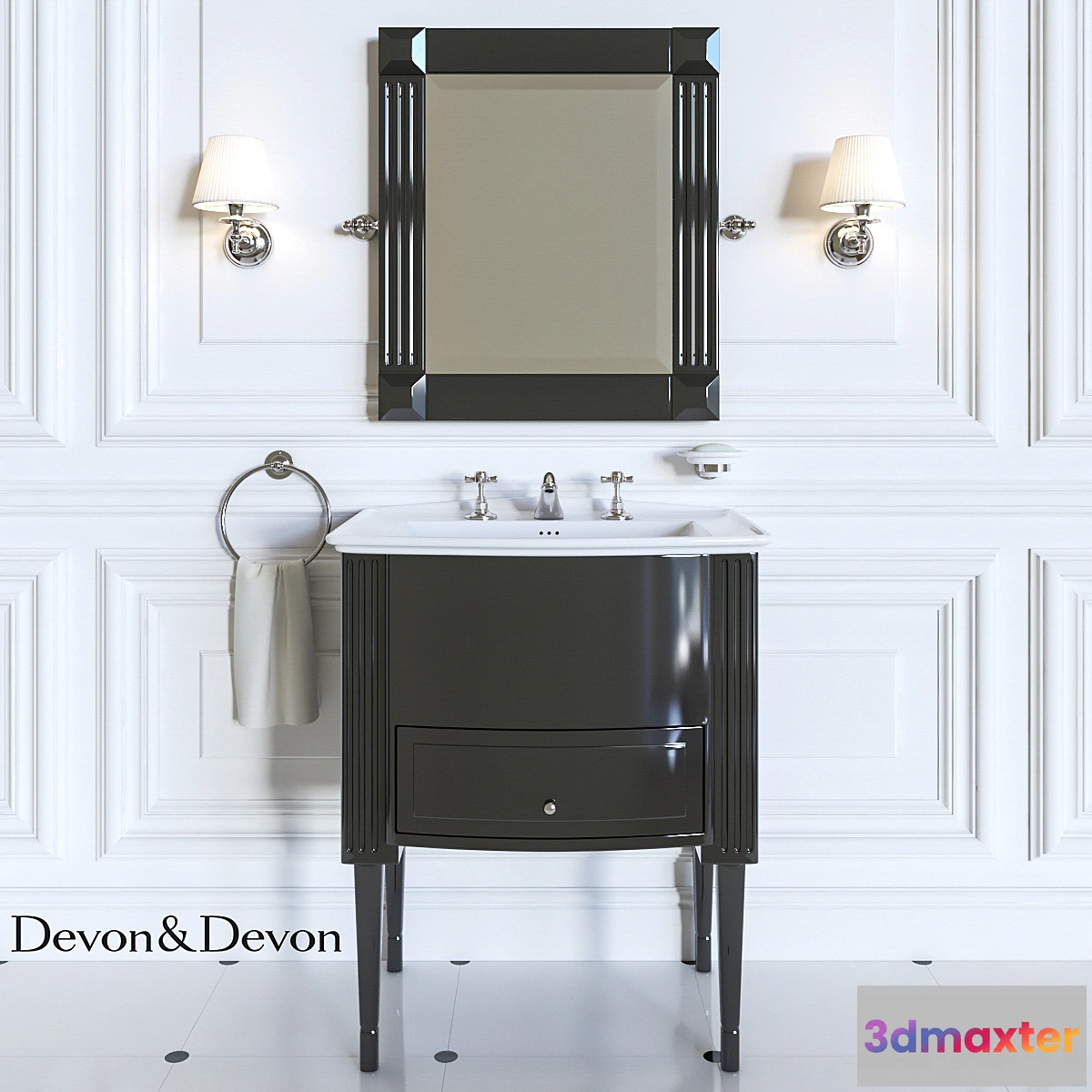 1444382 - Washstand Devon & Devon DOMINO 3D Max