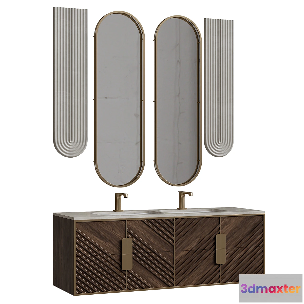 1466252 - Bathroom Furniture Set 10 3D Max