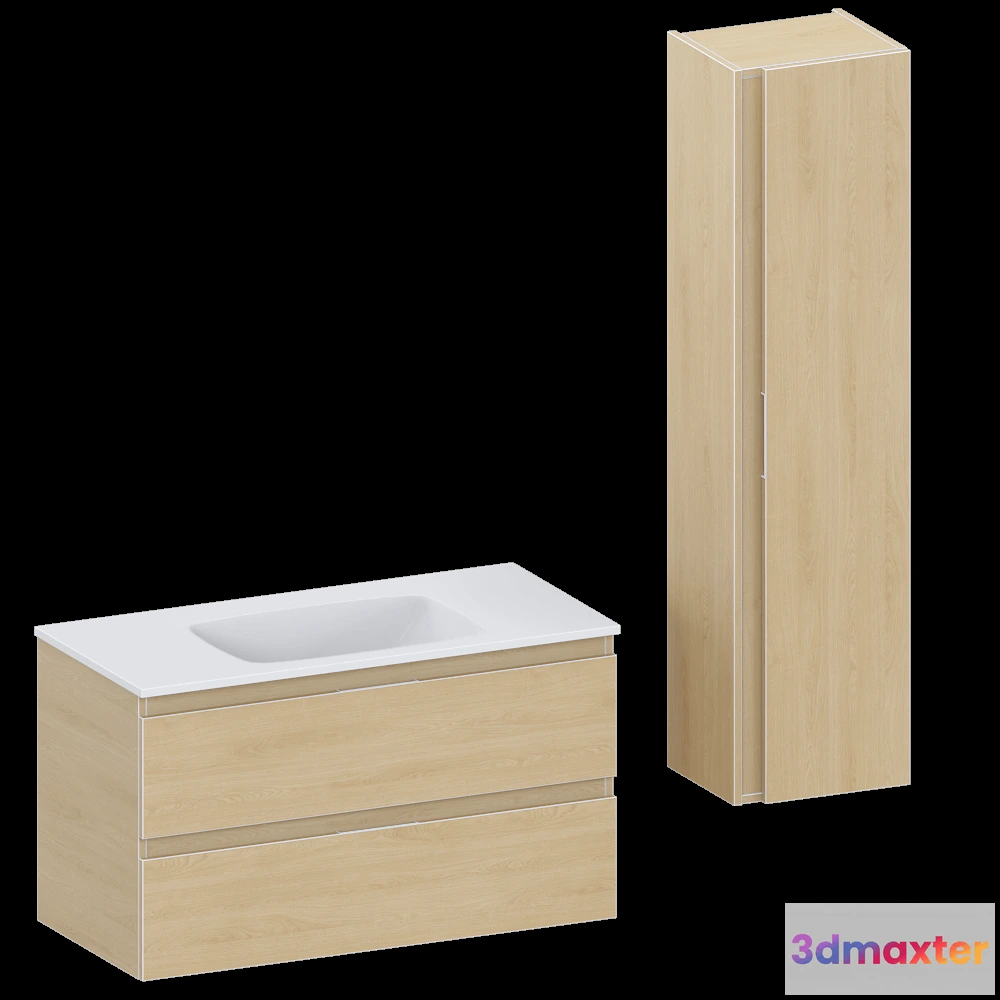 1586549 - AQWELLA - Batroom set Accent 3D Max