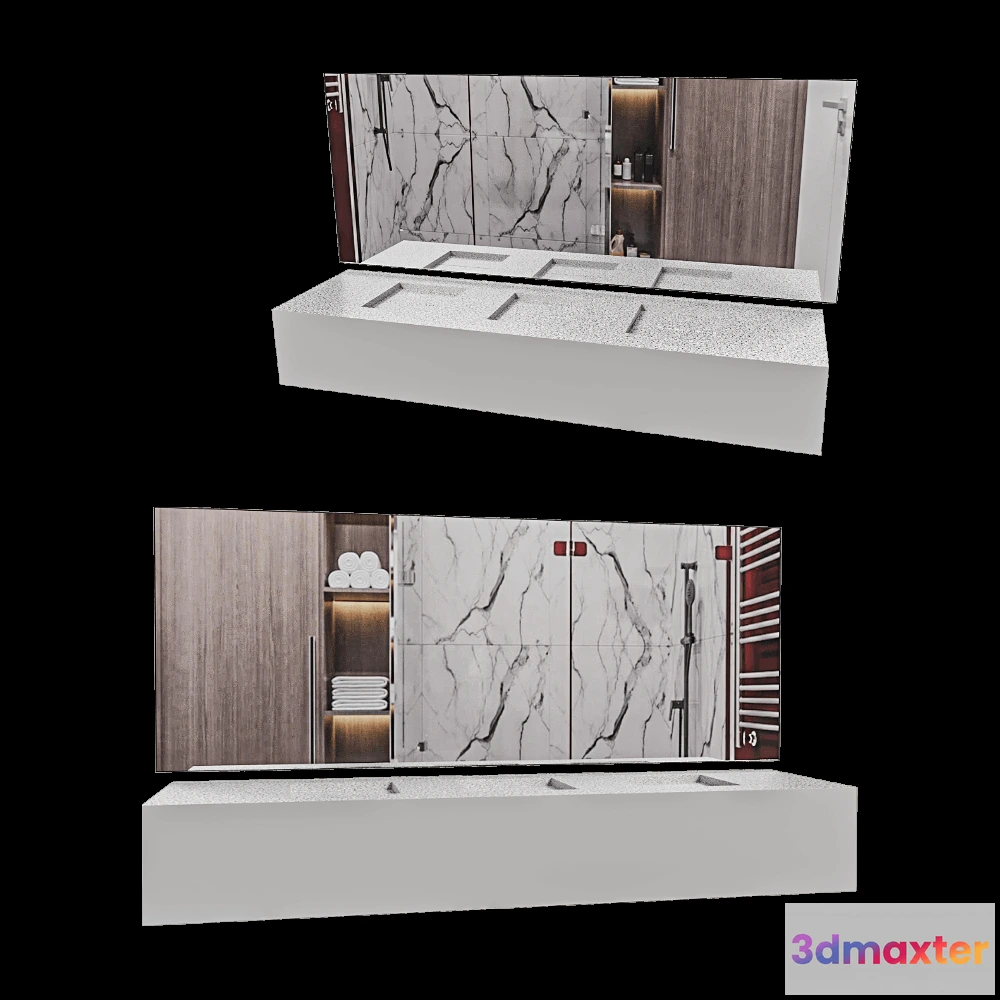 1586597 - Isomi - Sink system Frame 3D Max