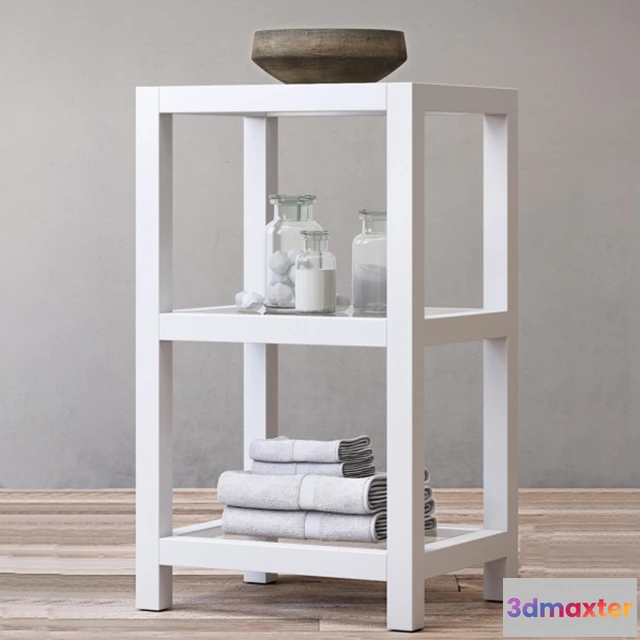 1586833 - bathroom - Hutton small Etagere 3D Max