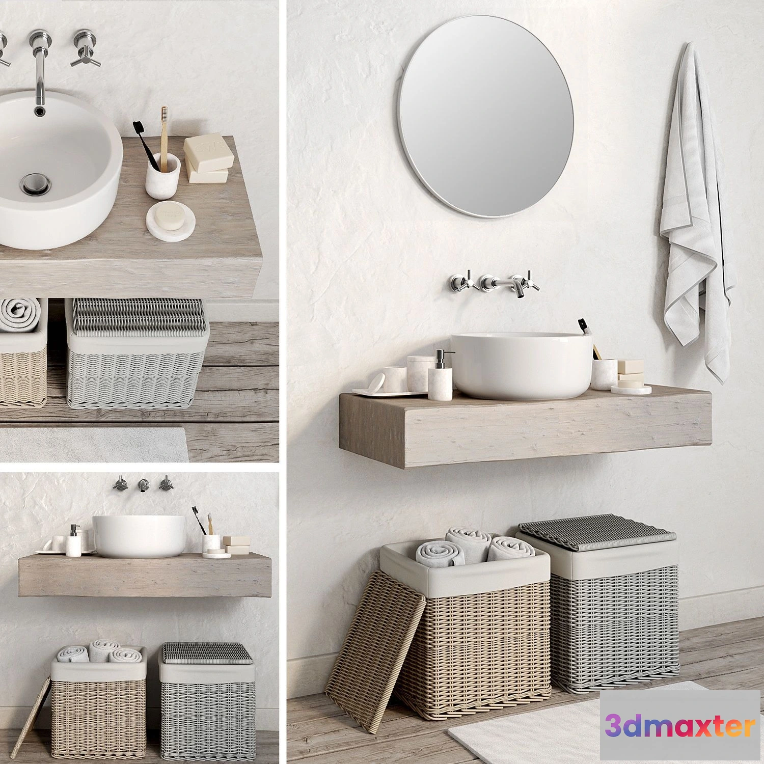 1586955 - bathroom - Bathroom 1 3D Max