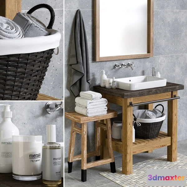 1586967 - bathroom - Bathroom 13 3D Max