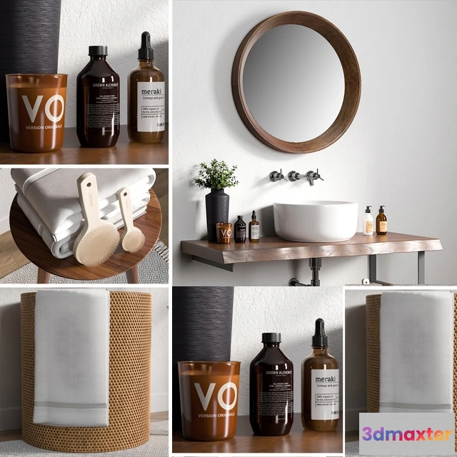 1586985 - bathroom - Bathroom Set 7 1 3D Max