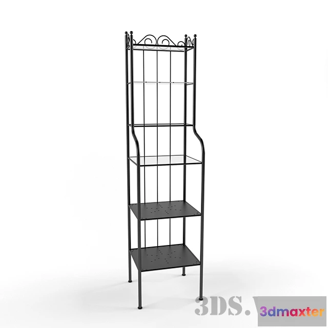 1587101 - bathroom - Rack IKEA Ronnskar 3D Max