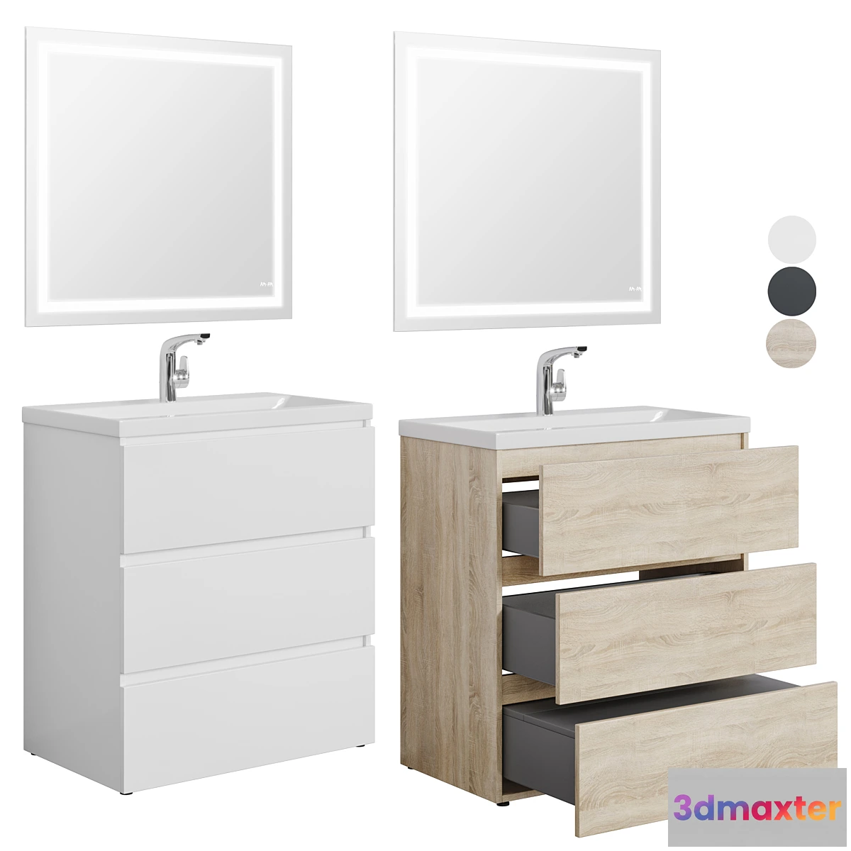 542329 - Am.Pm Gem S 60_75 Pencil case and Bravat Nizza