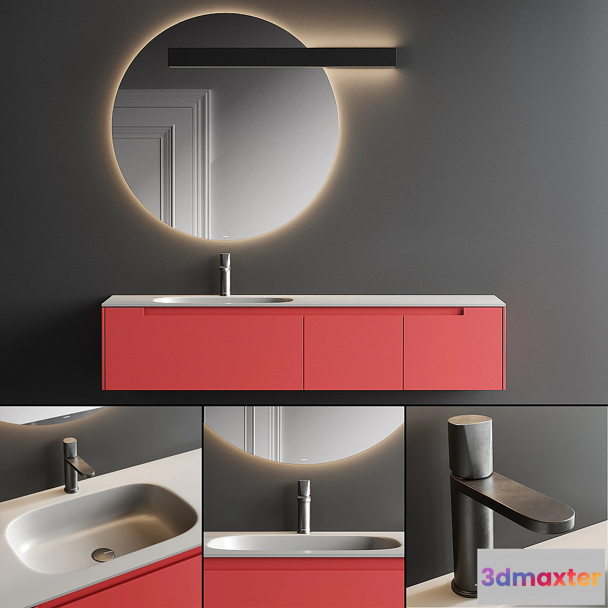 542661 - Antonio Lupi Design Orma Vanity Unit Set 1