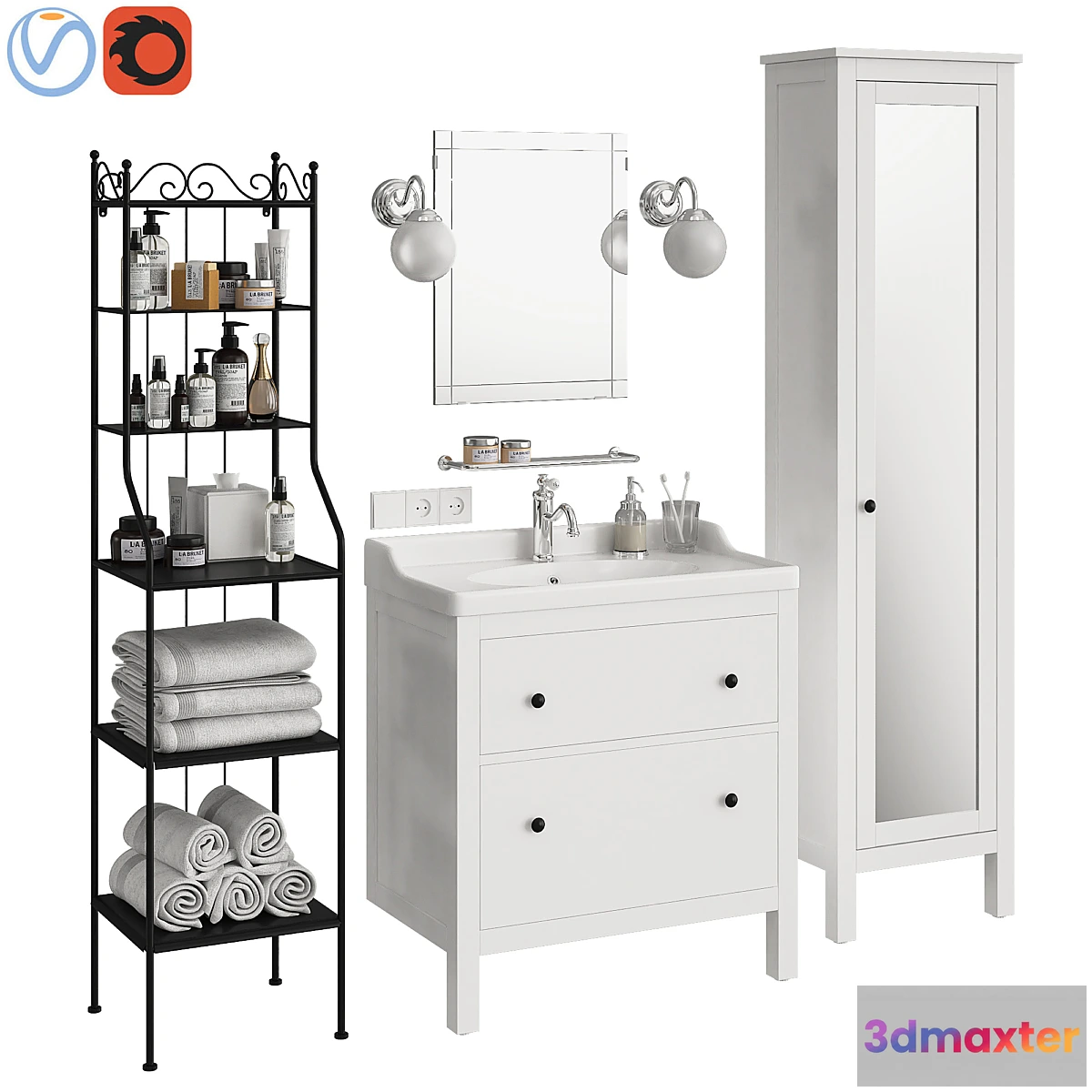 544361 - Ikea Hemnes bathroom