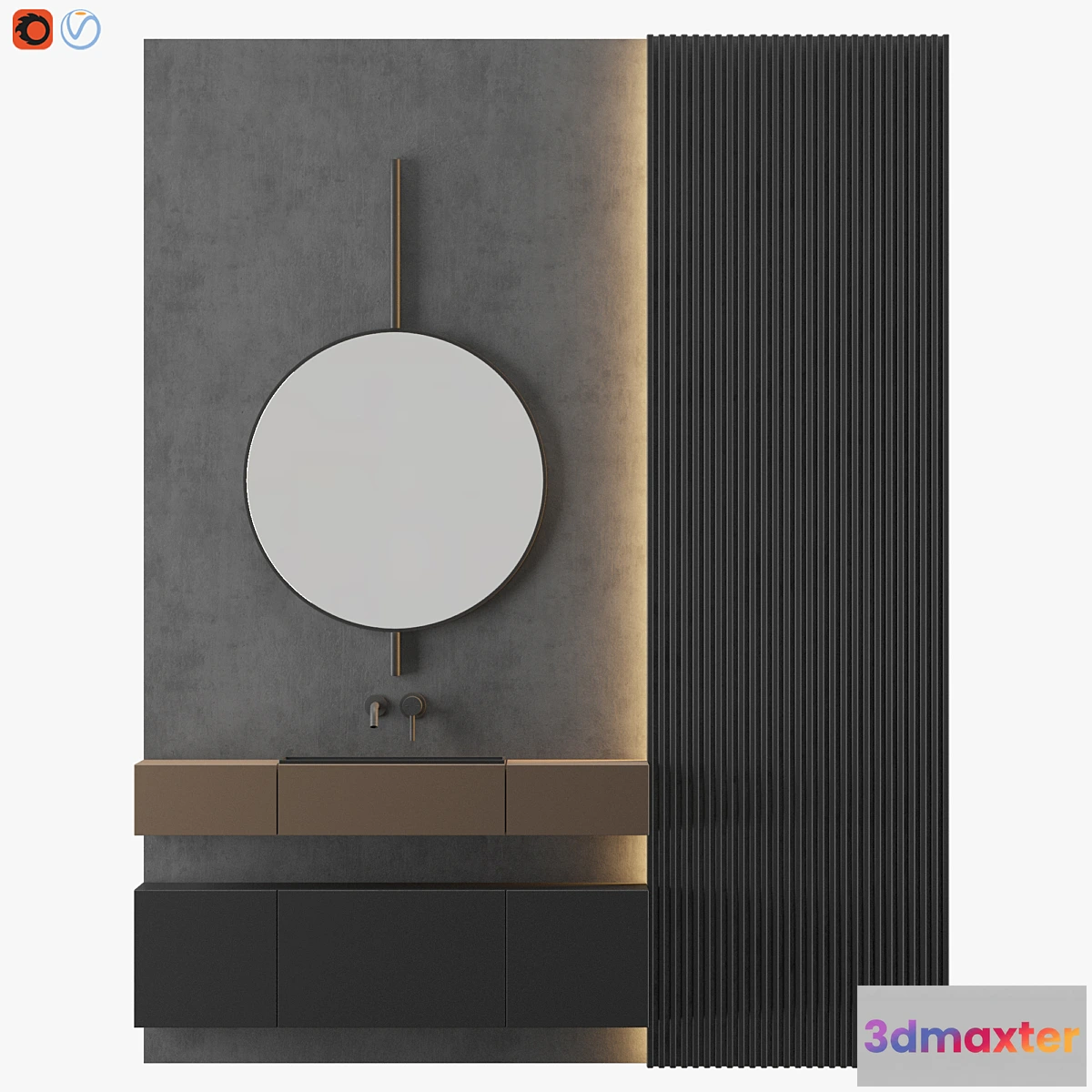 544427 - MODERN - Gray Bathroom_04