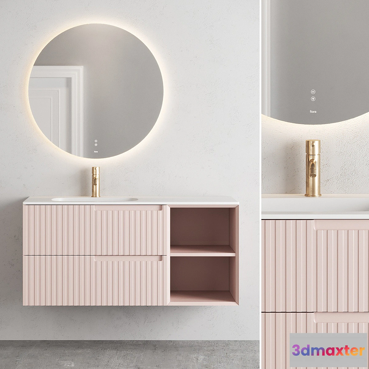 544571 - Fiora synergy vanity unit set 2