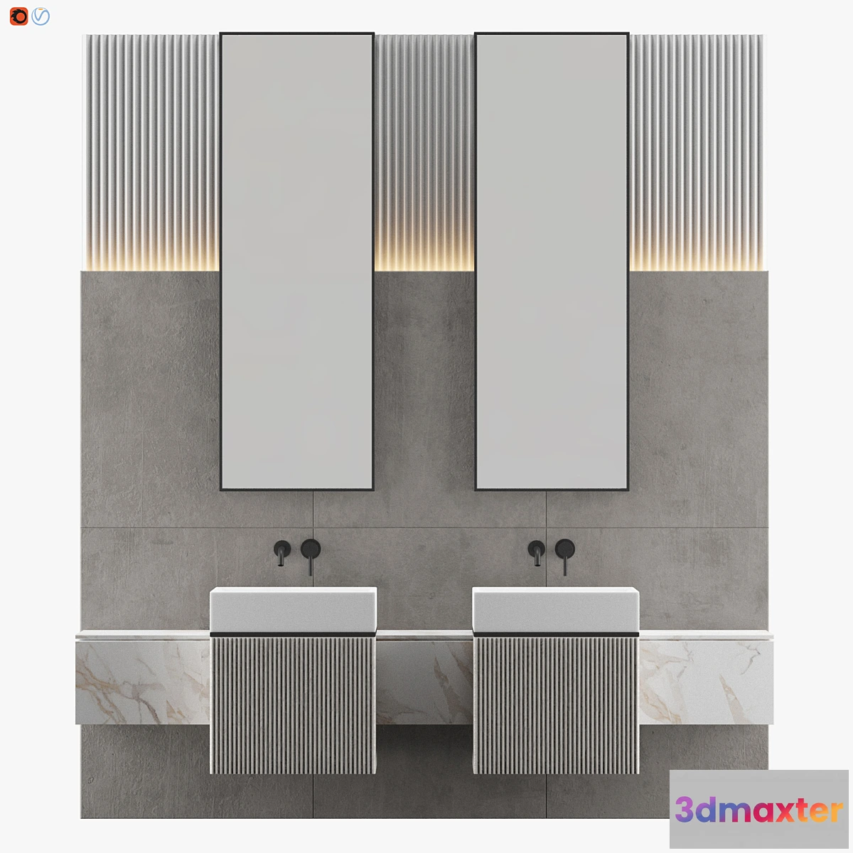 590252 - Andrei White Bathroom