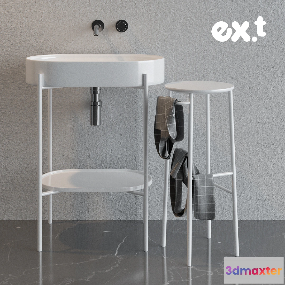 649283 - Washbasin STAND Ex.t