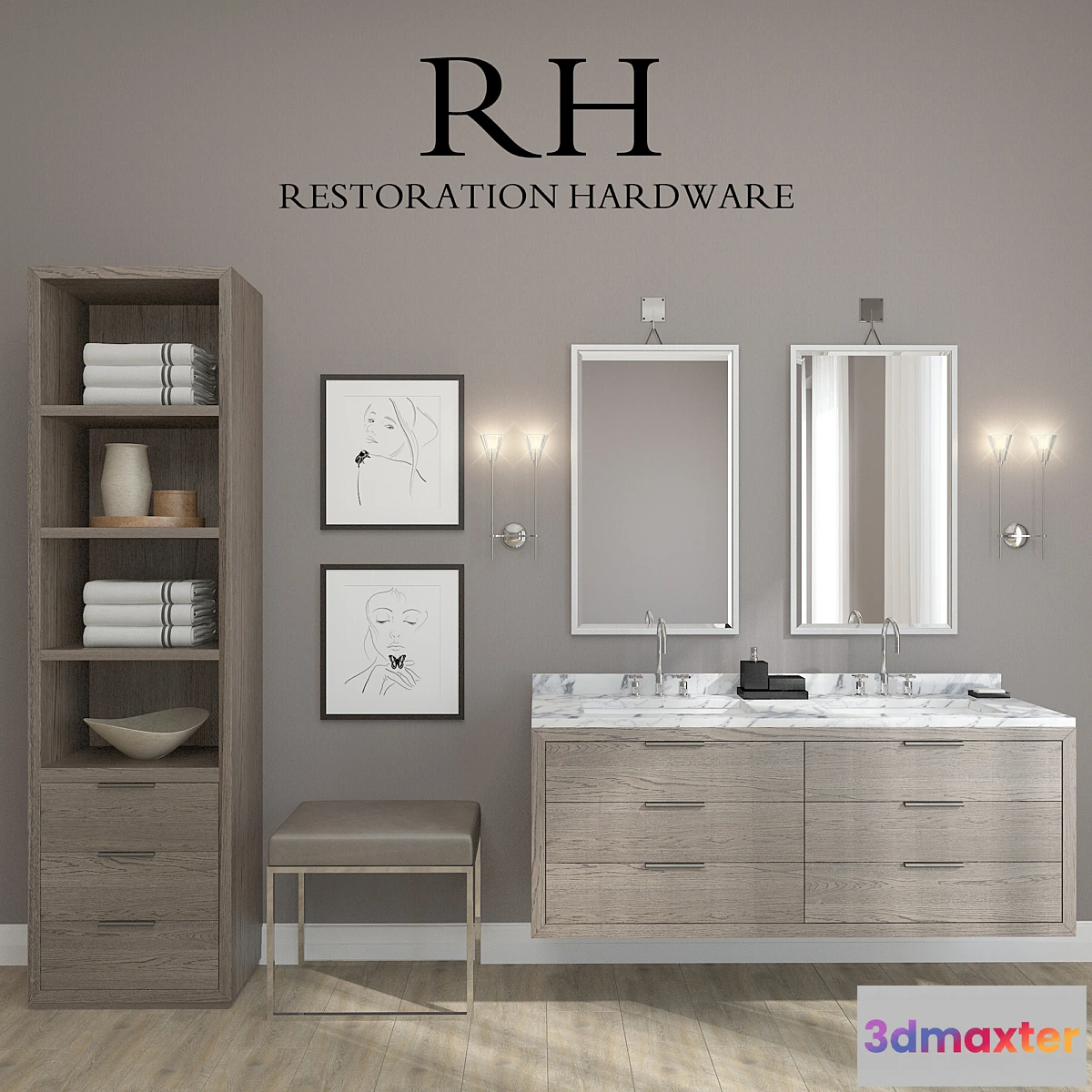 649311 - RH Machinto floating vessel vanity sink