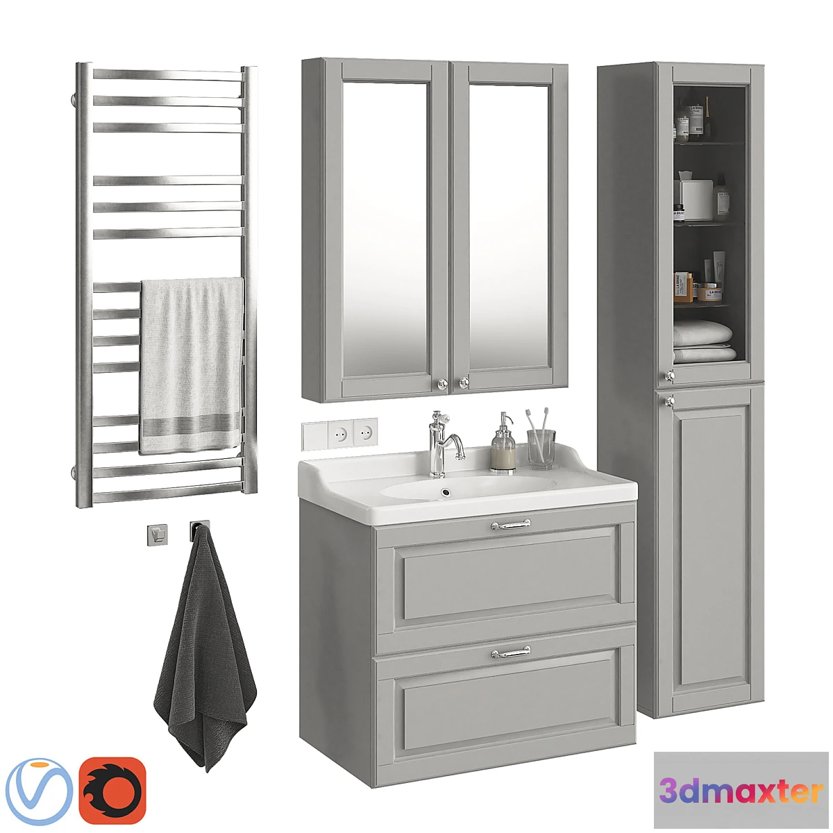 654061 - Ikea Godmorgon set 6