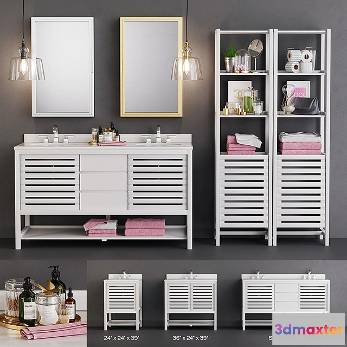 661741 - Banya Bathroom Set