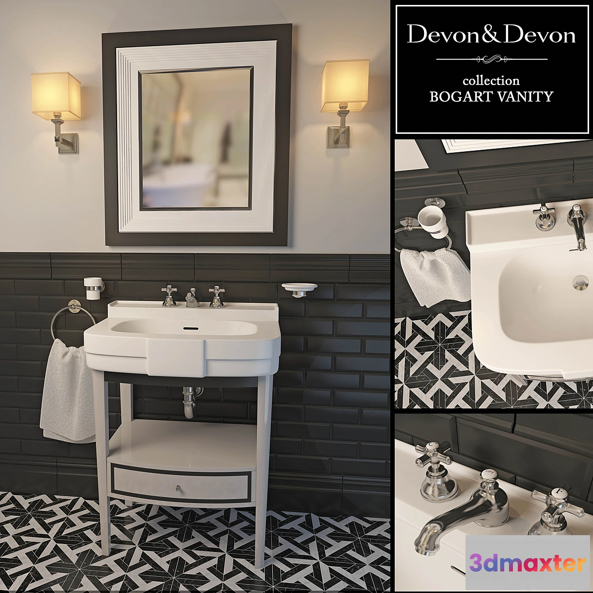 661773 - Devon & Devon basin BOGART VANITY