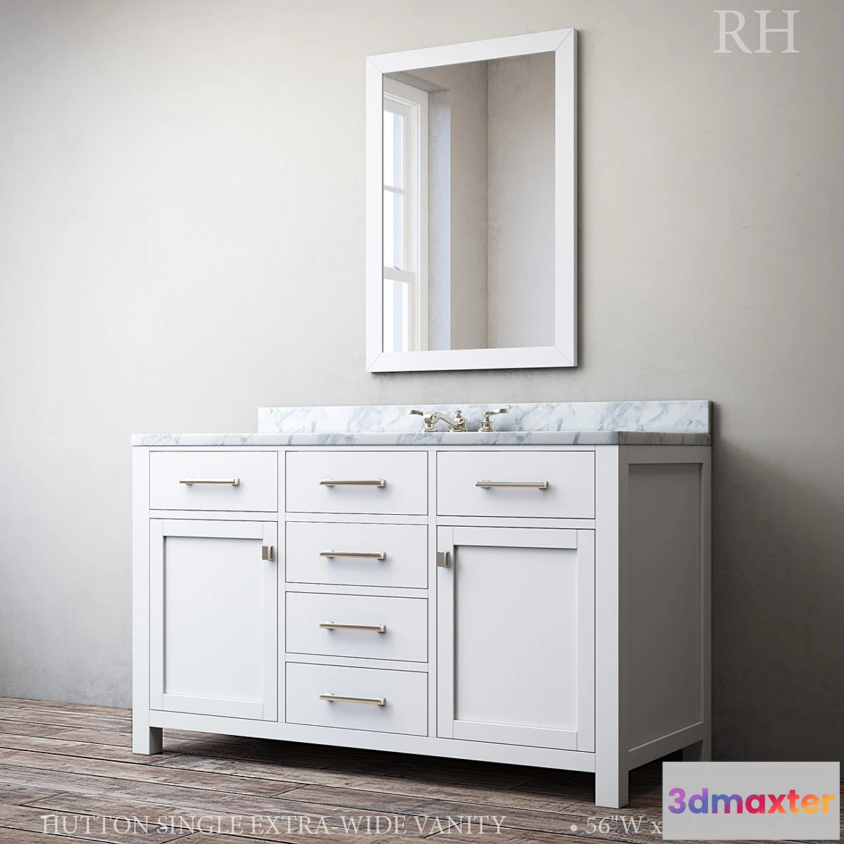 671179 - HUTTON SINGLE EXTRA-WIDE VANITY