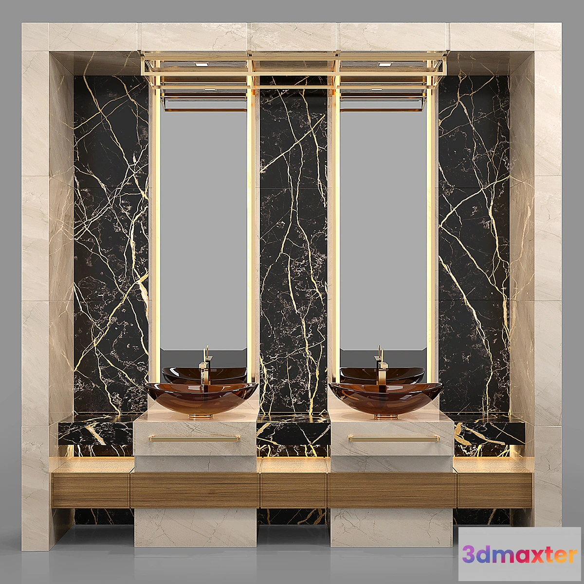 686446 - Bathroom Furniture Set 3