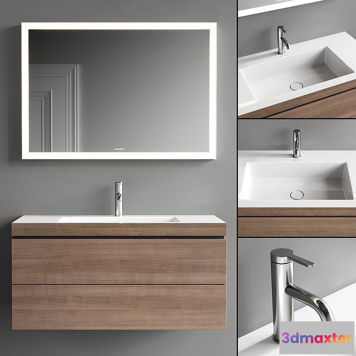 686578 - Duravit L-Cube Vanity Unit Set 1