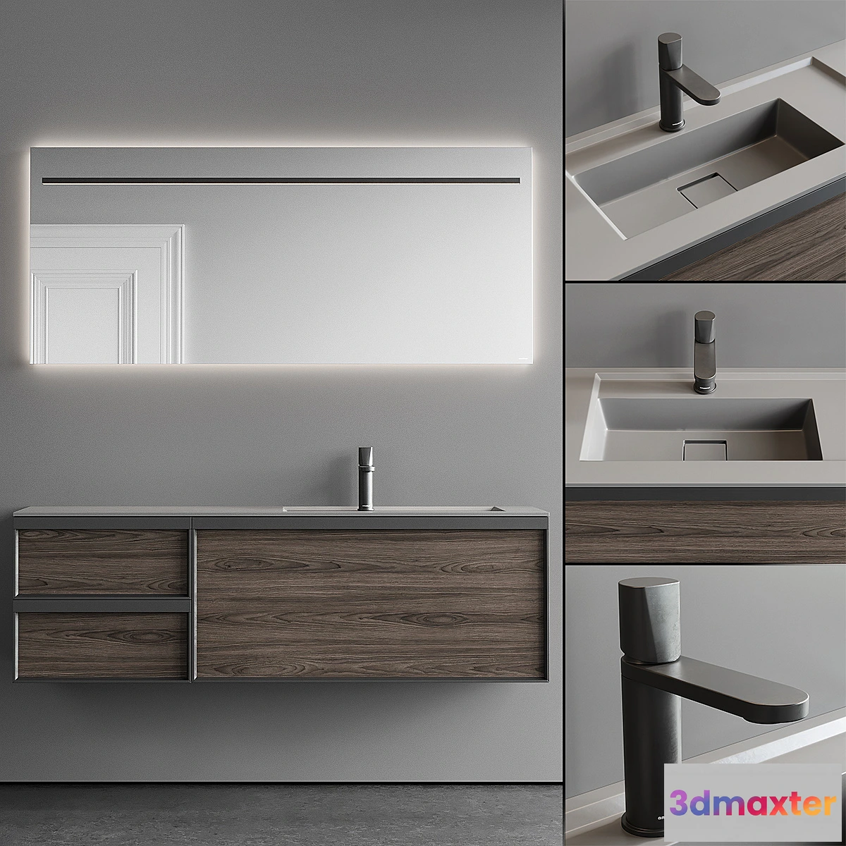 686672 - Antonio Lupi Bemade Vanity Unit Set 2