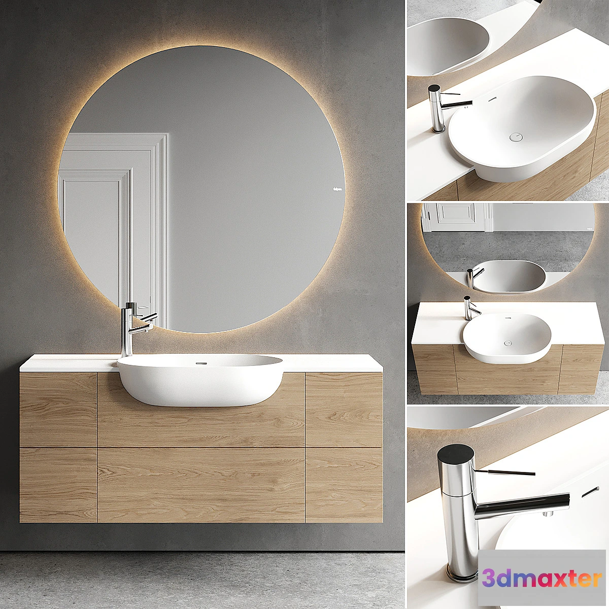 716896 - Falper Viaveneto Soft Vanity Unit Set 2 - No.2