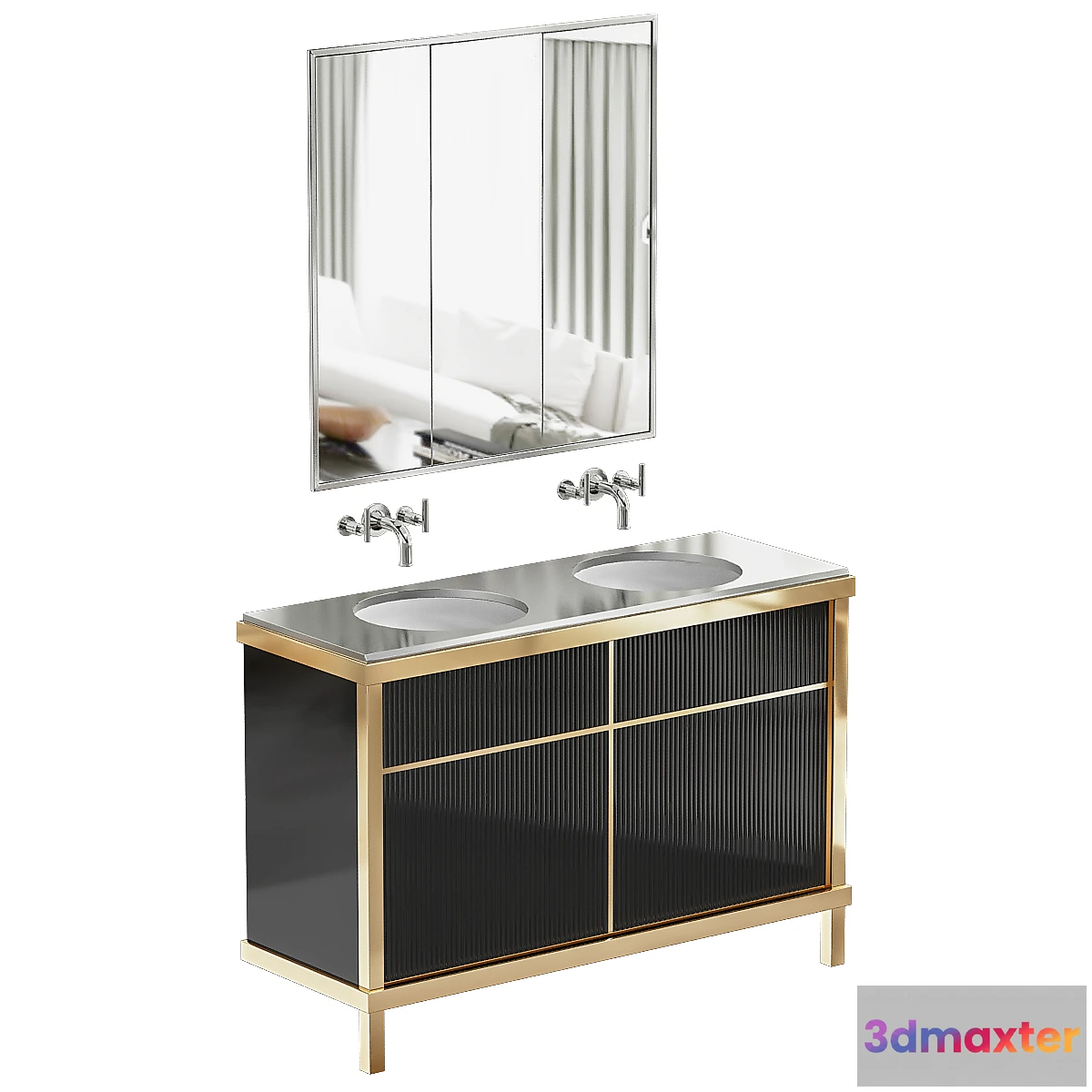 765957 - Art Deco Bathroom Vanity