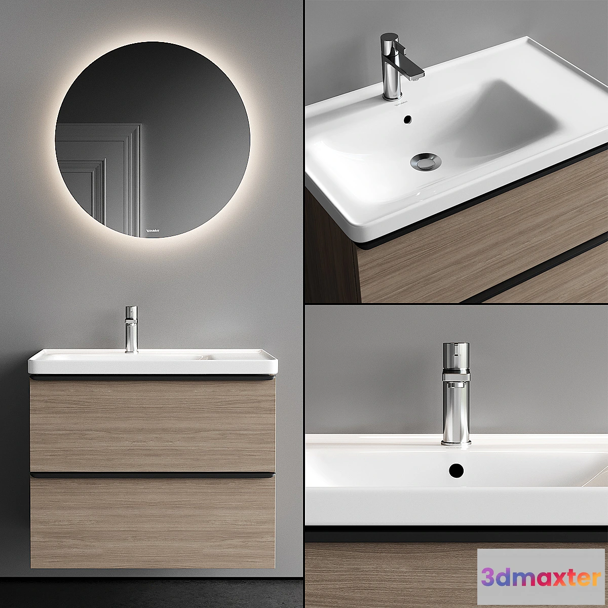 766451 - Duravit D-Neo Vanity Unit Set 1