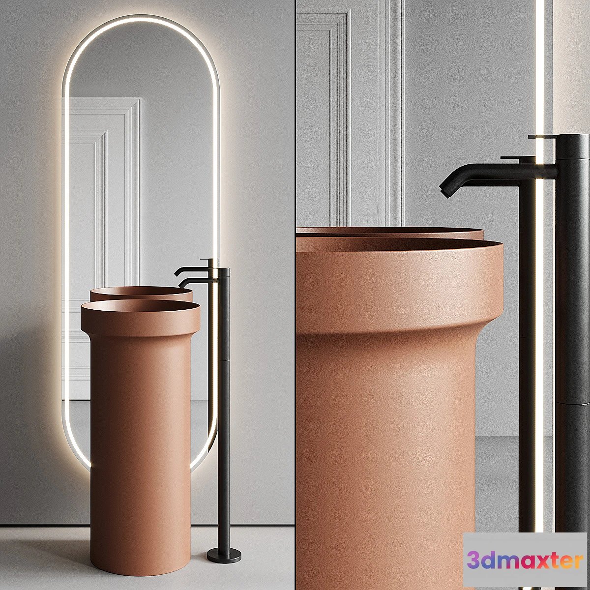 766709 - Inbani Arc Vanity Unit Set 1 - No.2