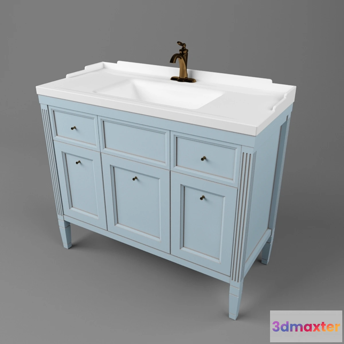 799506 - Drawers «CAPRIGO» collection «ALBION» width 1020 mm