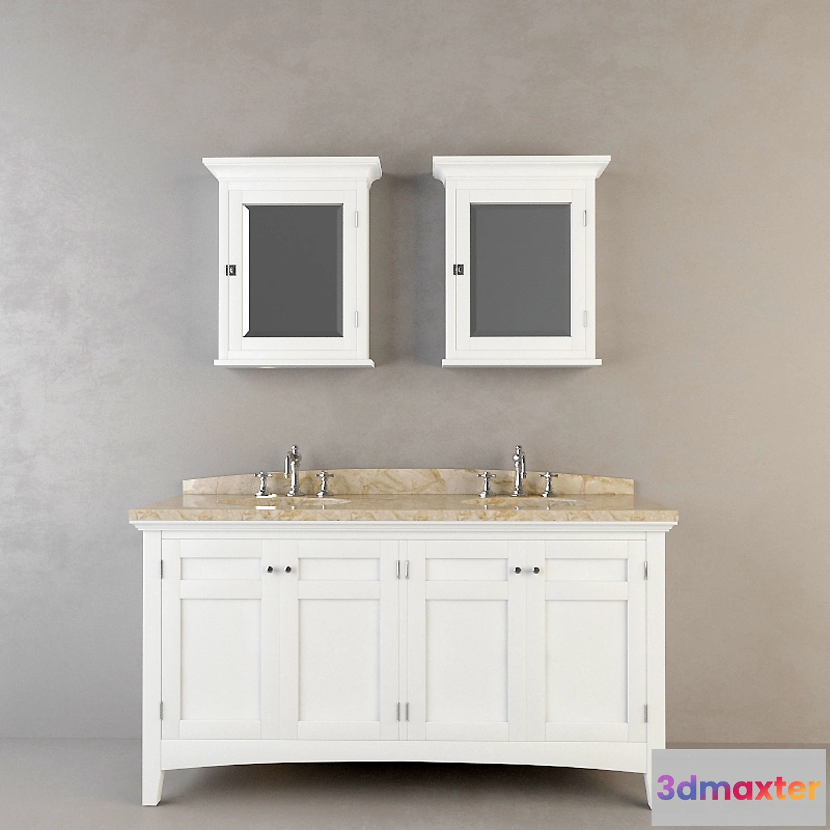 799510 - RH CARTWRIGHT DOUBLE VANITY