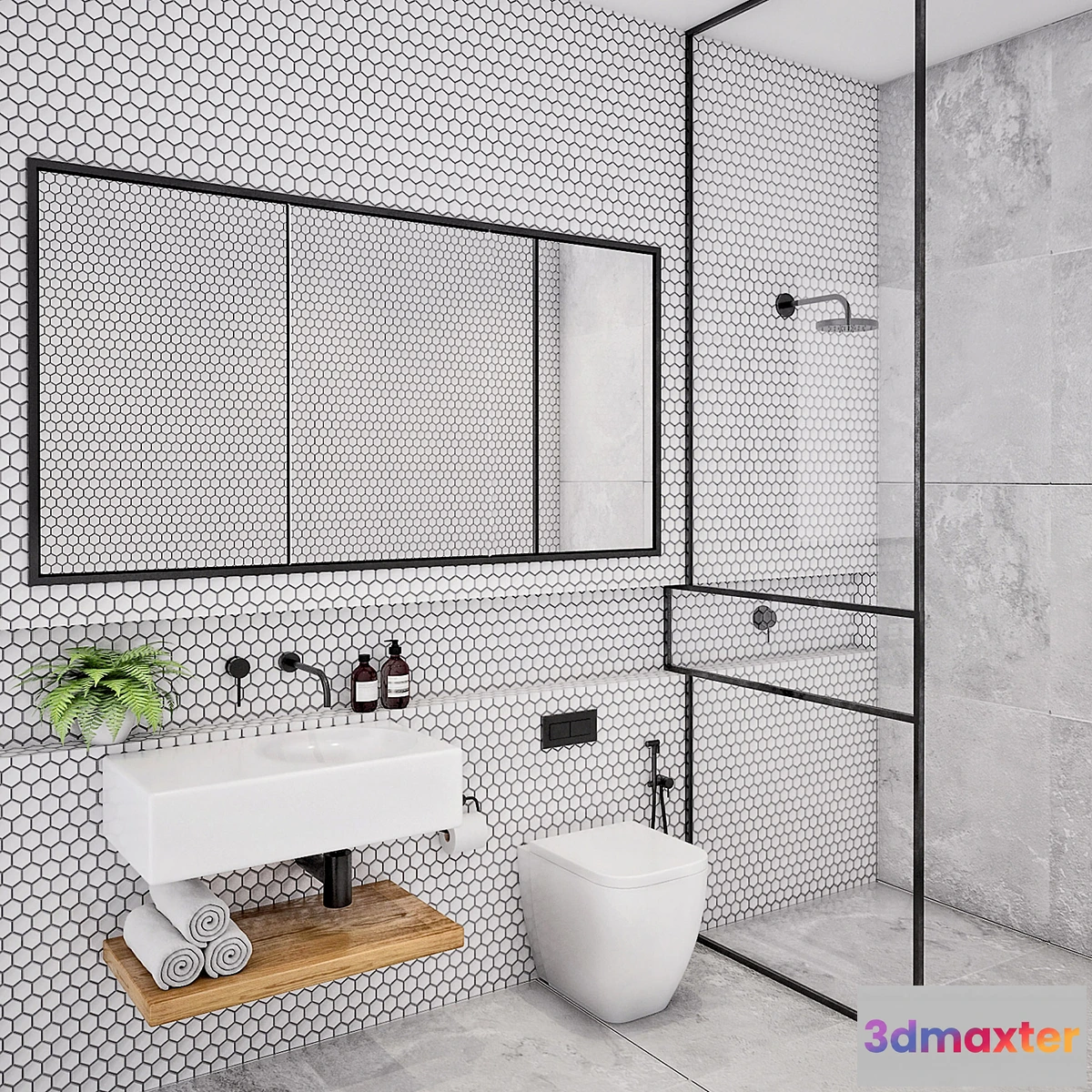 810860 - Bathroom Set 3 - No.4