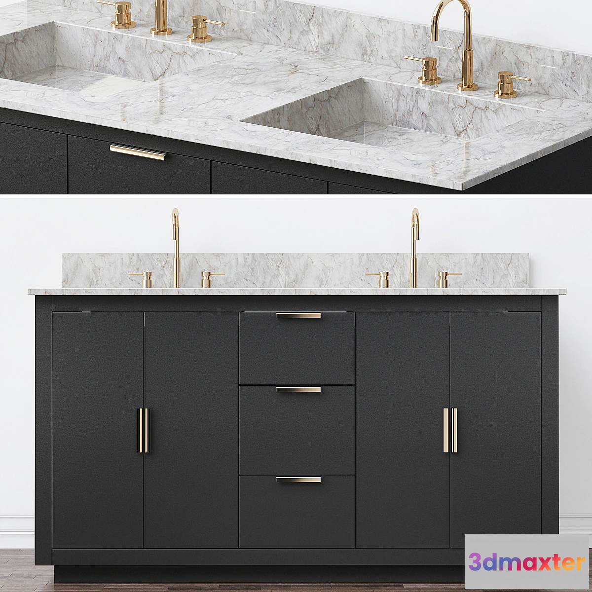 824168 - Double Bathroom Vanity Set See More by Avanity - No.3