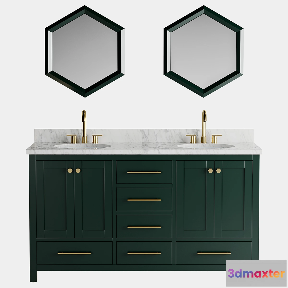 874877 - Radke Mahogany Vanity - No.4