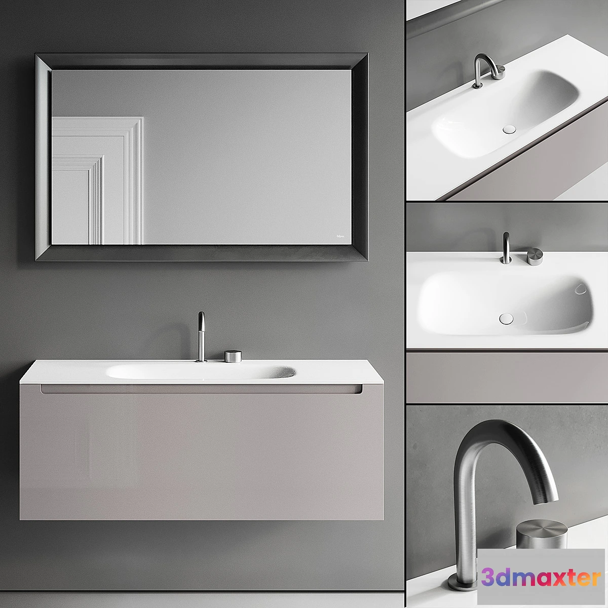 874965 - Falper Edge Vanity Unit Set 2 - No.4