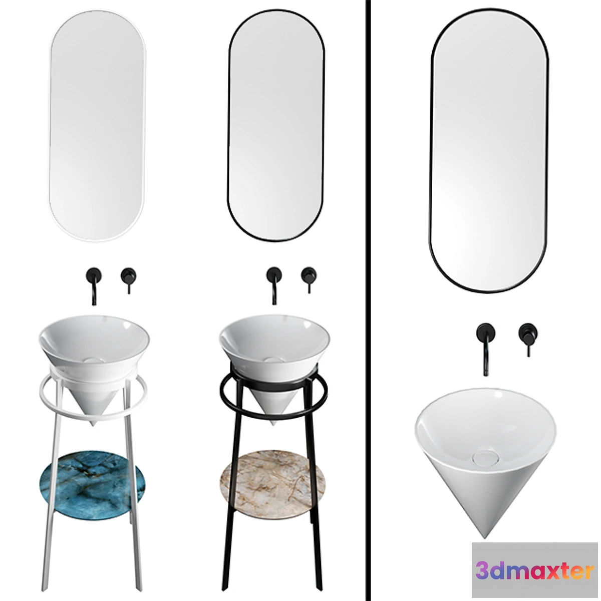 874993 - Metal structure CONO Geometrica Kerama Marazzi - No.4