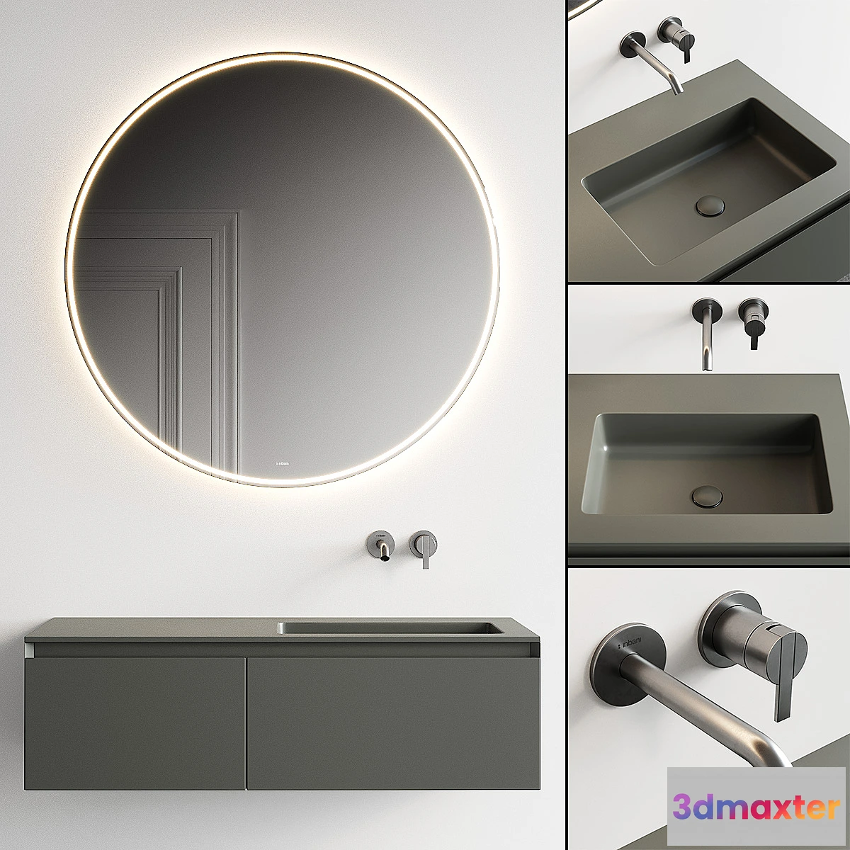 903052 - Inbani Strato Vanity Unit Set 6 - No.4