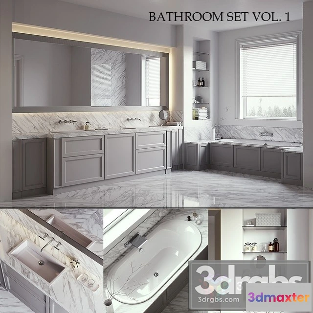 910330 - Aeterna Bathroom Set