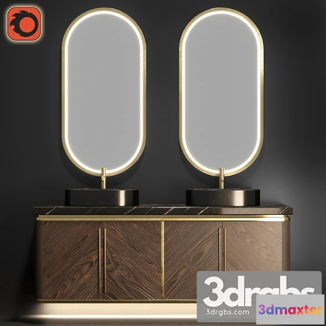 910360 - Ap Bathroom Cabinet Set 03 1