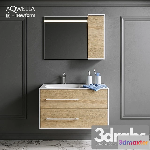 910450 - Bath Set Achwella With Newform Decor 1
