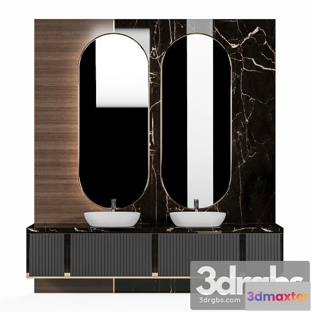 910708 - Bathroom Furniture Set 6