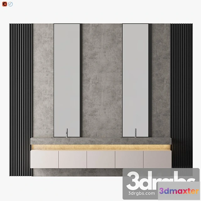 910894 - Concrete Bathroom