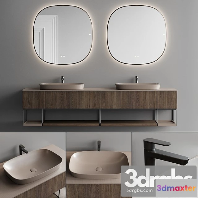 910936 - Fiora Sen Vanity Unit Set 2