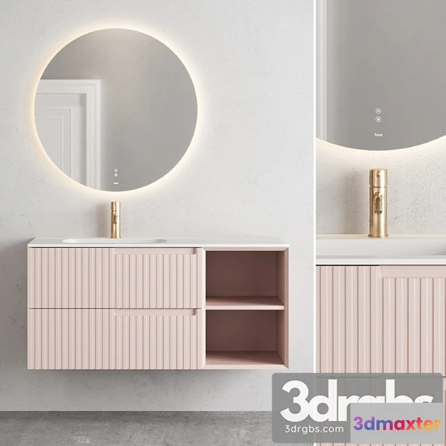 910940 - Fiora Synergy Vanity Unit Set 2