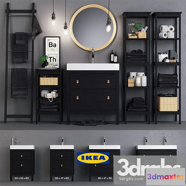 911016 - Hemnes Bath Set