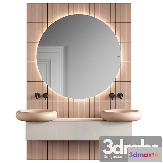 911060 - Inbani Ease Vanity Unit Set 1