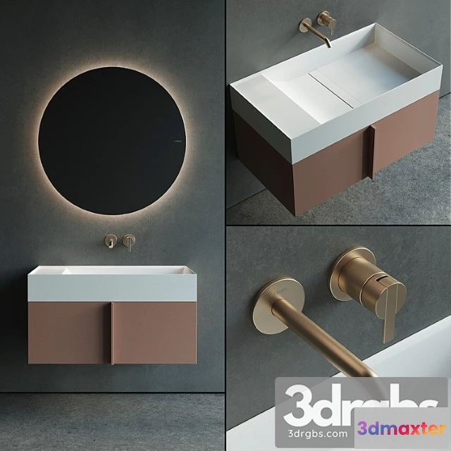 911074 - Inbani Paral Vanity Unit Set 2